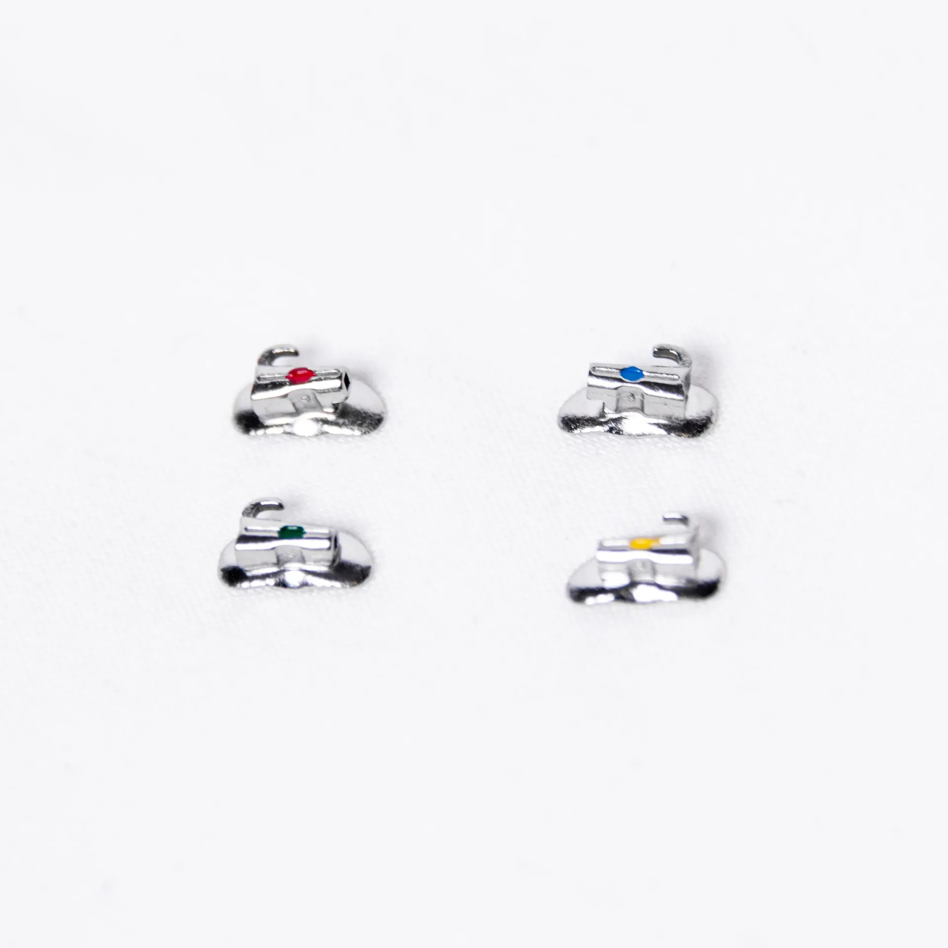 [BT612-4310] Buccal tube, Cosy- II, asymmetry base, Up Sgl/Lo Sgl, 4X1 (ROTH, 1st Molar)
